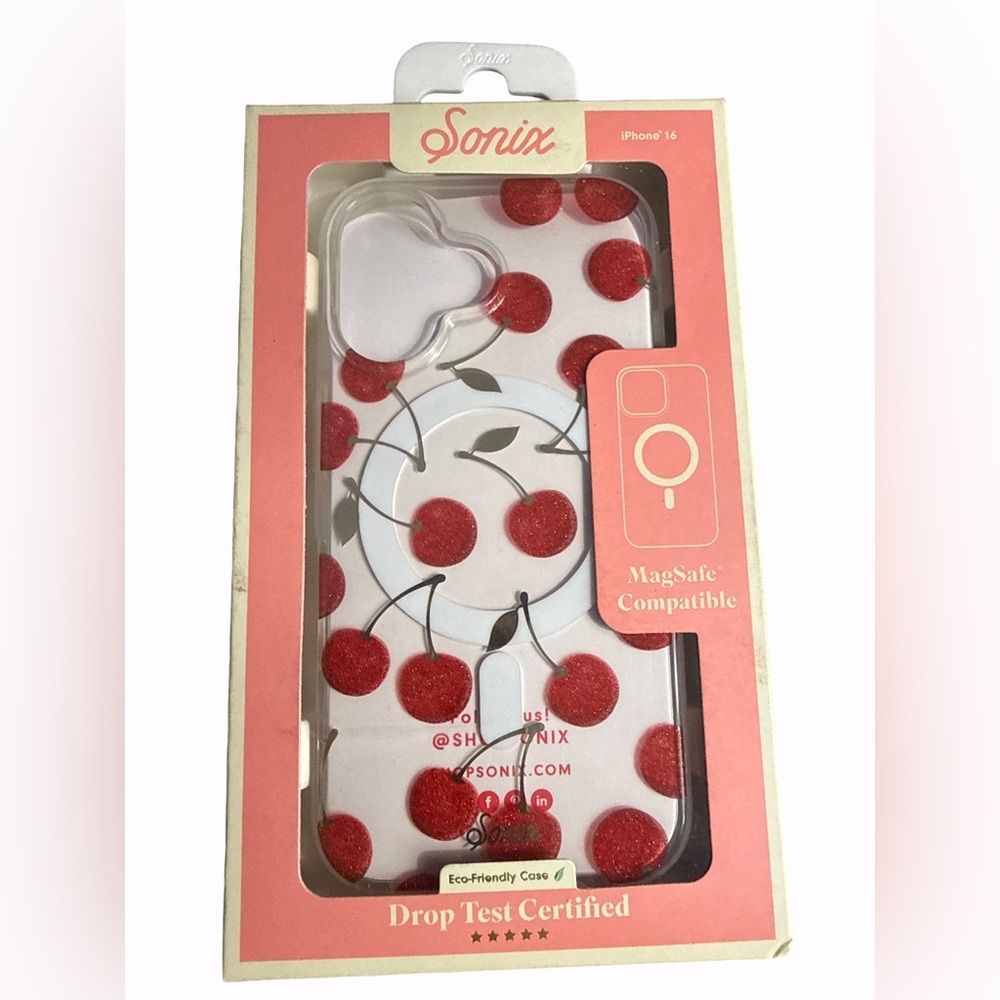 Sonix MagSafe iPhone 2024, 6.1 inch Case
Cherry
New in Box